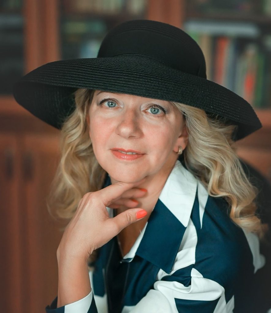 Author Anna Rikko, writer of the literary novel Three to Tango.
